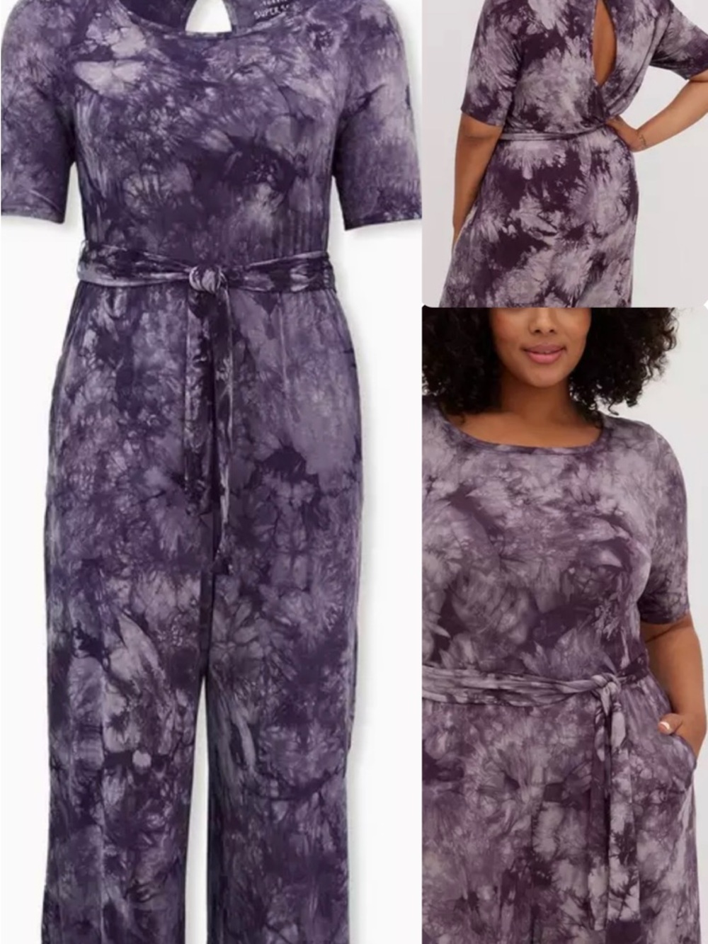 torrid • super soft culotte jumpsuit